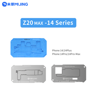 Plateforme de rebillage BGA MiJing pour iPhone X 17 Pro Max Z20 Pro, support magnétique pour la pose de composants en étain