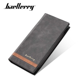 Baellerry <b>Men's</b> Long <b>Wallet</b> Multi-card Slot Bi-fold Zipper <b>Wallet</b> Everyday Use - Product Image 1