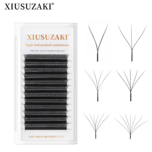 Extensions XIUSUZAKI 2D 3D 4D 5D 6D 7D 8D W Lashes Automatic Flowering Premade Natural Individual Yy Lashes Trays Eyelashes Extensions
