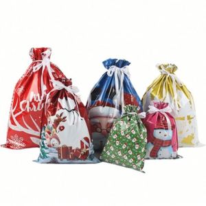 Juego de Bolsas de Regalo Navideñas 2025, Impermeables, de Doble Capa, Modernas, para Suministros de Halloween y Regalos de Nochebuena - Product Image 2