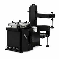 Démonte-pneus entièrement automatique avec bras d'assistance à trois positions et bras oscillant