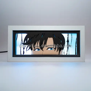 <span class=keywords><strong>Lampe</strong></span> murale LED Batman Justice League, veilleuse colorée, <span class=keywords><strong>lampe</strong></span> de décoration pour la maison avec télécommande, coffret cadeau Noël et Nouvel An - Product Image 4