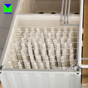 98% <span class=keywords><strong>COD</strong></span> Reduce el paquete portátil compacto en contenedor MBR MBBR Planta de tratamiento de aguas residuales 300 500m3 - Product Image 4