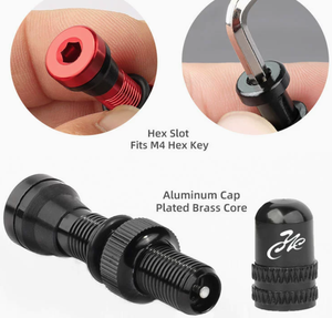 23086 40/60mm pneu sous vide pneu AV buses Tubeless vélo <span class=keywords><strong>Schrader</strong></span> <span class=keywords><strong>Valve</strong></span> route vélo Tubeless <span class=keywords><strong>Valve</strong></span> - Product Image 3