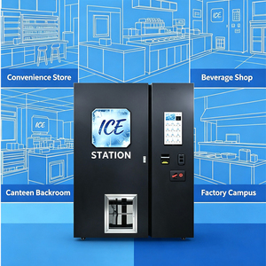 Distributeur automatique de glace comestible pure avec distributeur de gobelets automatique et filtration d'eau en trois étapes - Product Image 5