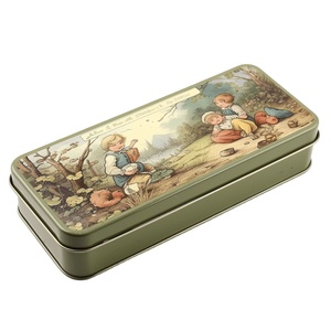 Tùy biến mới thiết kế dễ thương trẻ em trẻ em bản lề bút chì trường hợp hộp thiếc rỗng Kim Loại Lớn xe hình dạng hộp bút chì - Product Image 1