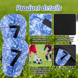 Espinilleras Mini 2026 No.7 para Niños y Adultos, Ultrafinas, Ligeras, para Fútbol, Protección, Deportes de Verano, EE. UU., Canadá, México - Product Image 4