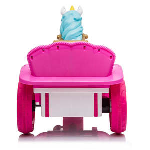 รถสามล้อของเล่นไฟฟ้าสำหรับเด็กผู้หญิงรถขนส่งเจ้าหญิงสำหรับเด็ก - Product Image 5