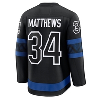 Maillot de hockey sur glace des Maple Leafs de Toronto cousu en gros – Numéros 34 Auston Matthews, 23 Matthew Knies, 16 Mitch Marner – Tenue de hockey