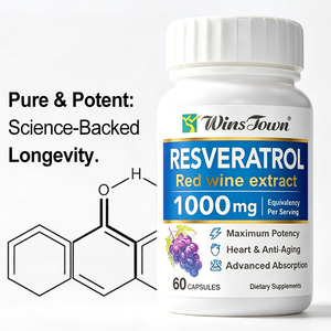 Capsule di Resveratrolo J51, Antiossidante, Elimina i Radicali Liberi, Anti-Invecchiamento, Cura della Pelle e delle Vene, Integratore, Disponibile in Stock, Supporto OEM - Product Image 2
