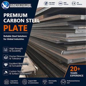 Welding SS400 Shot Blasted Normalized 50mm 2000mm Plasma Cutting Carbon Steel Plate for Construction - Product Image 1