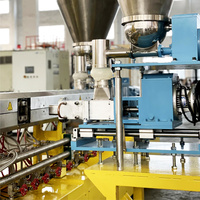 Machine à extrusion de vis, 100%, biodégradable PLA/PBAT, maïs, manioc, amidon, plastique, granulés, jumeaux