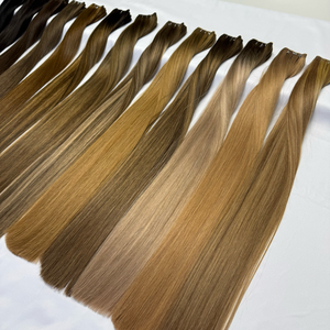 Extensiones de Cabello Ruso de Trama Doble Genius Butterfly, Cabello Remy Liso Kinky, Venta al por Mayor - Product Image 4