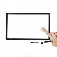 YINGTOUCH Nouveau Cadre Tactile LED Infrarouge USB Personnalisable de 200 Pouces, Résistant à la Lumière, Durable, Contrôle Tactile Précis et Stable