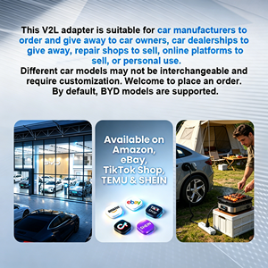 Câble de charge véhicule-à-vehicule et convertisseur de décharge VE 3.6kW 16A haute puissance pour BYD MG <span class=keywords><strong>Hyundai</strong></span> Kia XPeng pour les pannes de courant - Product Image 3