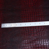Vente en gros cuir de vache de haute qualité motif Crocodile cuir véritable pour la fabrication artisanale ceinture portefeuille sac chaussures