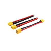 XT90 2+2M Kabel Harness Konektor Pria Wanita 2+2 Pin Perakitan Kabel Arus Tinggi untuk Baterai Drone RC