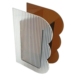 แจกันอะคริลิคทรงไม่สม่ำเสมอ ดีไซน์ทันสมัย ทนทาน ตกแต่งโต๊ะโชว์ดอกไม้ - Product Image 3