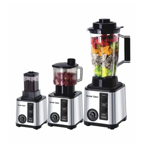 Bardefu 6 trong 1 New Fresh nước ép trái cây Máy xay sinh tố nhà bếp Heavy Duty 9500W bạc Crest thương mại điện máy xay sinh tố máy - Product Image 3