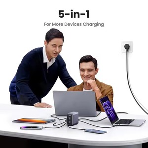 UGREEN 300W GaN <strong>Charger</strong> Desktop Charging Station PD3.1 Gallium Nitride Fast <strong>Charger</strong> <strong>USB</strong> <strong>C</strong> <strong>Charger</strong> for Laptop <strong>MacBook</strong> <strong>Pro</strong> - Product Image 3