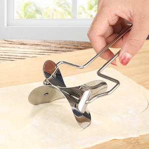 Stainless Steel Dumpling Mold 304 Round <b>Cutter</b> For Homemade Dumplings Pasta Tools - Product Image 2