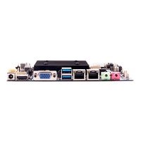 Carte mère fine ITX sans ventilateur avec processeur Celeron J1900, mini PCie, LVDS pour affichage, mémoire monocanal pour ordinateur de bureau