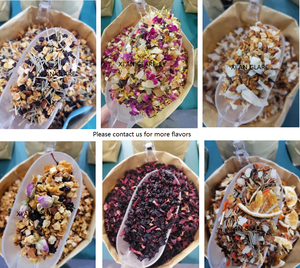 Thé aux fleurs de fruits naturels à saveur de rose de France de rêve Vente en gros de thé aux fleurs de fruits secs au goût sucré dans du thé en vrac - Product Image 6