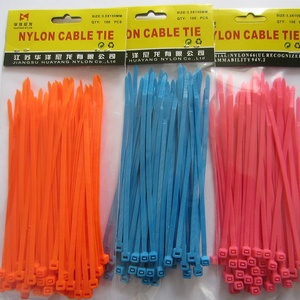 Chine usine réutilisable <span class=keywords><strong>attache</strong></span> de câble en plastique en nylon blanc - Product Image 5