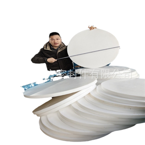 PTFE Plastic Sheet Customizable 300x250x5mm For Industrial Machinery Applications White Natural Teflon Ptfe Plastic Sheet 1 Pcs 400x400x8mm