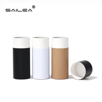 Emballage en papier écologique pour baume à lèvres, parfum, huiles essentielles, taille personnalisable, tube en kraft/carton