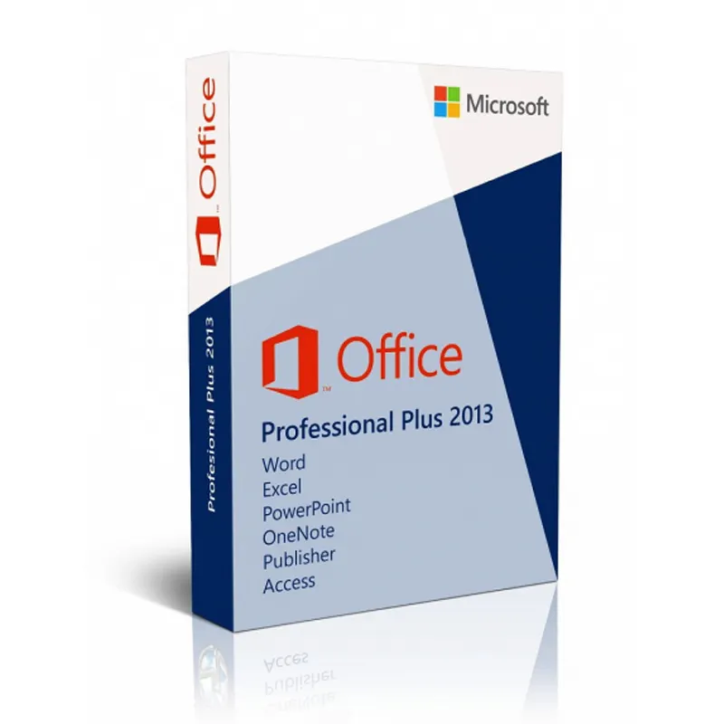 Microsoft Office Professional Plus 2013 For Windows Genuine License Key