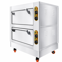 Four de boulangerie électrique professionnel en acier inoxydable, garantie 1 an, équipement de cuisine commercial de fabrication chinoise