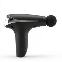 Pistolet de massage mini haute fréquence OEM, masseur à percussion portable pour tissus profonds, 6 vitesses réglables, 12 têtes de massage, 25W sans balais
