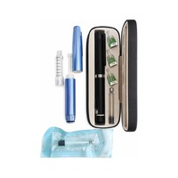 Cartouche en verre jetable de 3 ml, écologique, avec couvercle en aluminium, emballage indépendant, flacons stériles pour stylo injecteur