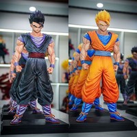 Statue de 31 cm OEM ODM personnalisée GK JT WDF, nouveau style, modèle Saiyan, figurine d'anime, ornement, jouet de collection, décoration