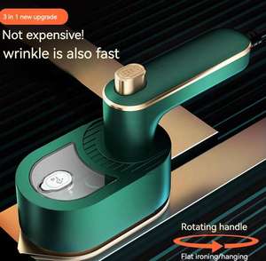 Plancha de vapor profesional mini portátil para el hogar, máquina de planchar mini portátil, vaporizador de ropa para viajes familiares - Product Image 5