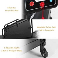 Tapis roulant électrique pour animaux de compagnie, petits chiens, chats, portable, tapis de marche d'intérieur, machine d'exercice pour animaux, course à pied, jogging, écran LED, pliable