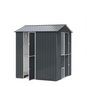 Jaula para pájaros de acero galvanizado antracita de 84.65 x 82.68 x 97.24 pulgadas para mascotas - Product Image 1