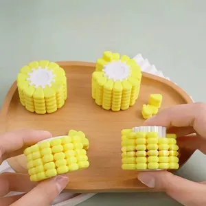 Jouets amusants : Cube magique en forme de maïs imprimé en 3D, Puzzle <span class=keywords><strong>Tetris</strong></span> anti-stress, Jouets originaux stimulant le développement cérébral - Product Image 5