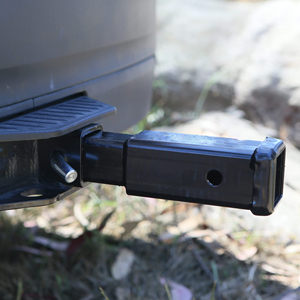 Extension de attelage de <span class=keywords><strong>remorque</strong></span> de 2 pouces, longueur d'extension de 7 pouces, 4 000 lb GTW, construction en acier robuste, revêtement en poudre noire - Product Image 3