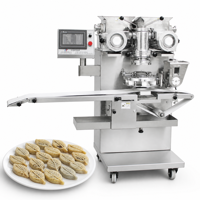 Machine à maamoul fourrés à la dattue, ligne de production automatique de biscuits avec système d'estampage pour boulangerie