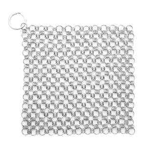 Hebei Seneng 316 Stainless Steel Pot Scrubbing <b>Net</b> Durable <b>Kitchen</b> Cleaning Mesh - Product Image 4