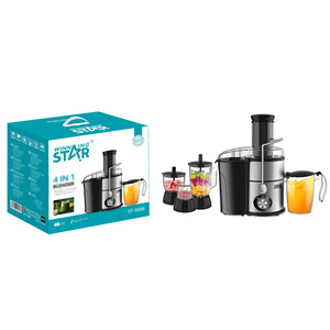 Exprimidor Multifuncional Winning Star de 800W, Éxito de Ventas Transfronterizo: Exprimidor, Picadora de Carne, Licuadora y Mezcladora - Product Image 1