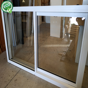Fenêtre coulissante horizontale moderne à trois rails en alliage d'aluminium avec double vitrage et cadre blanc, conforme aux normes NFRC américaines - Product Image 5