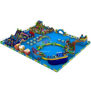 Parque de Atracciones Inflable de PVC de Grado Comercial de 0.55 mm, Personalizable, para Interiores y Exteriores, con Kit de Reparación Incluido - Product Image 1