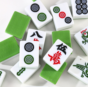 Petit jeu de mahjong à motif floral de style dessin animé, parfait pour être transporté dans votre sac et pour jouer à tout moment lors de vos sorties. - Product Image 3