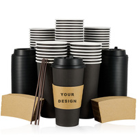 Cangkir 16 oz kertas cangkir sekali pakai