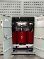 Transformador de Potencia Trifásico de Tipo Seco de Alta Calidad, Entrada de 11kV, Salida de 440V, Frecuencia de 50/60Hz, Eficiencia del 98%, Refrigeración ONAN/ONAF