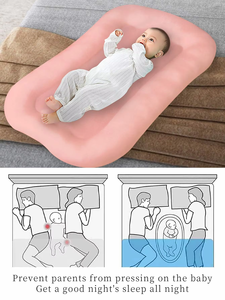 Cama Portátil para Bebé Recién Nacido, 100% Algodón, Ecológica y Lavable, Nido para Bebé - Product Image 6