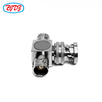 Directamente de fábrica BNC TRB 1553B enchufe macho conector coaxial BNC adaptador triaxial hembra a Jack tipo T Adaptador convertidor